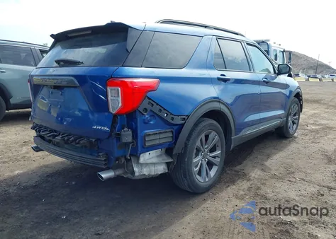 2021 Ford Explorer Xlt из США, поврежденный, VIN 1FMSK8DH8MGA75779